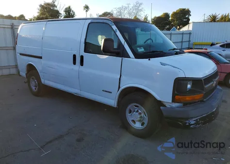 2005 Chevrolet Express G2500 из США, поврежденный, VIN 1GCGG25V651237443